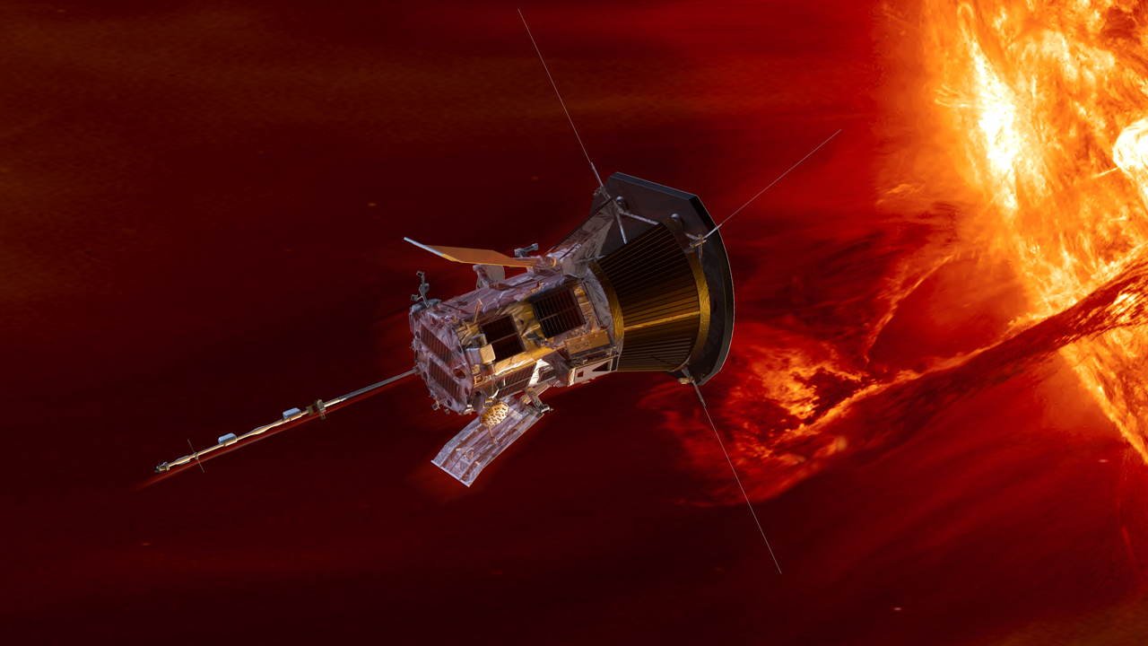 Artist Rendition of the Parker Solar Probe, Courtesy of NASA